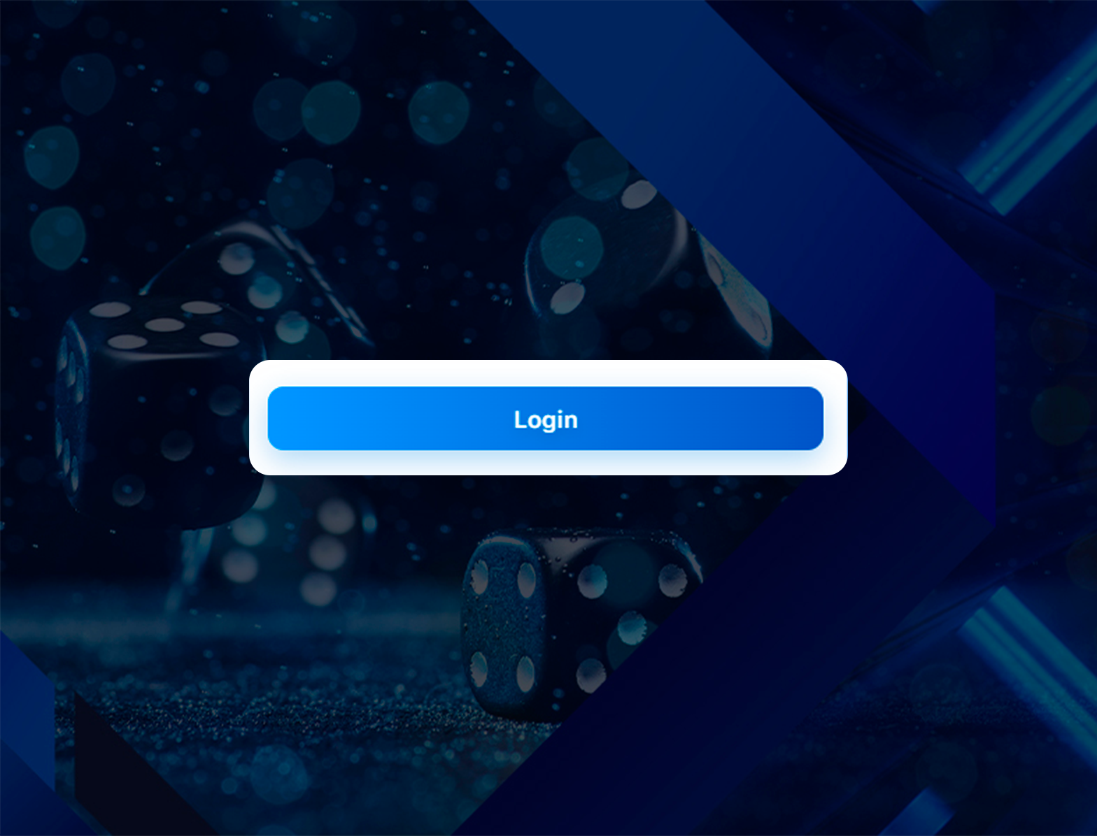 Login completion button