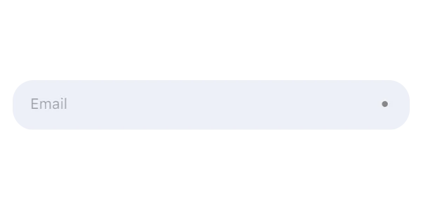Entering an email address