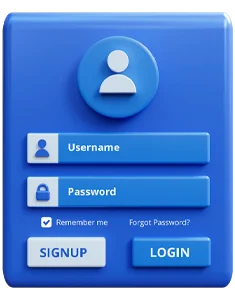Registration form logo