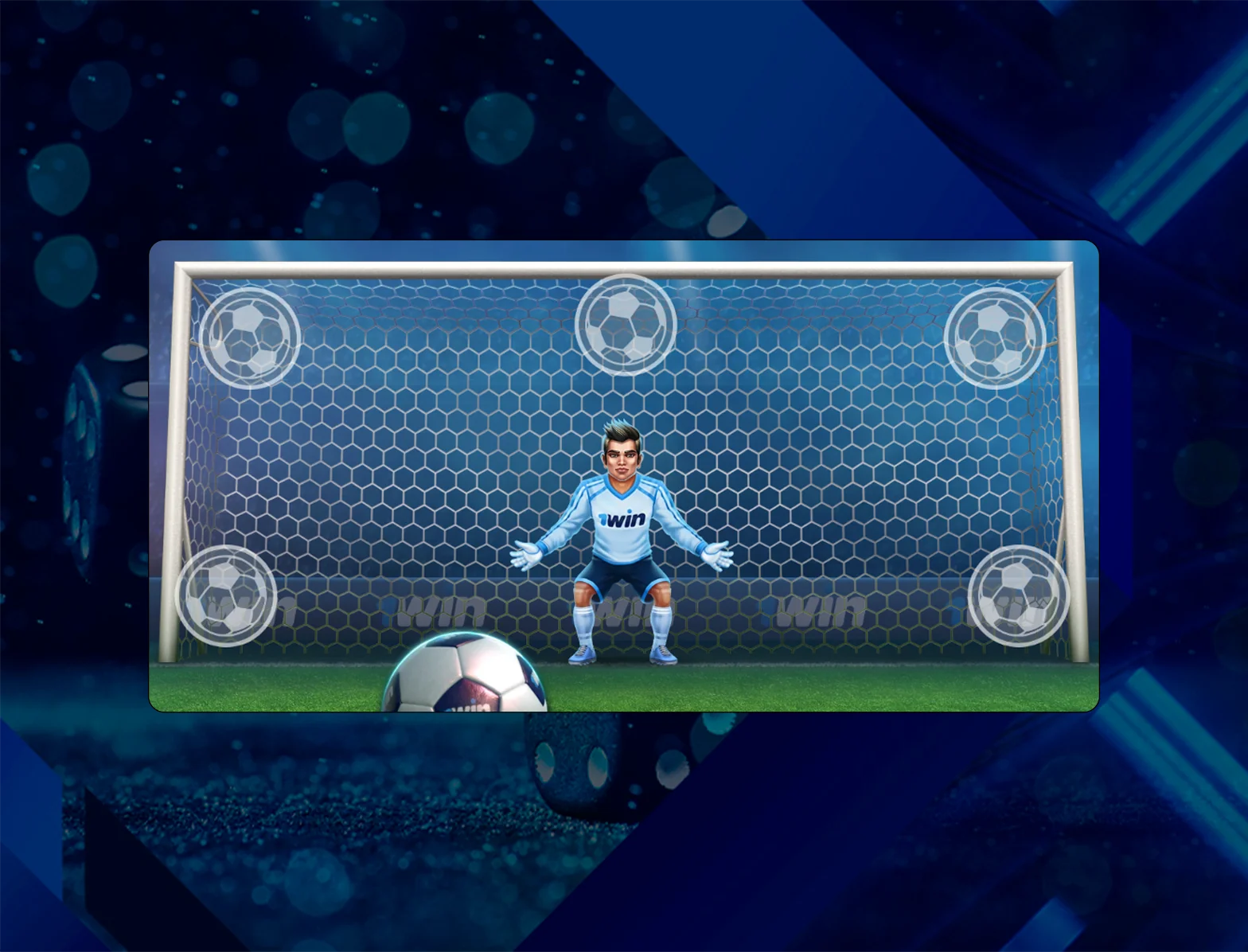 Kick the ball to a certain place