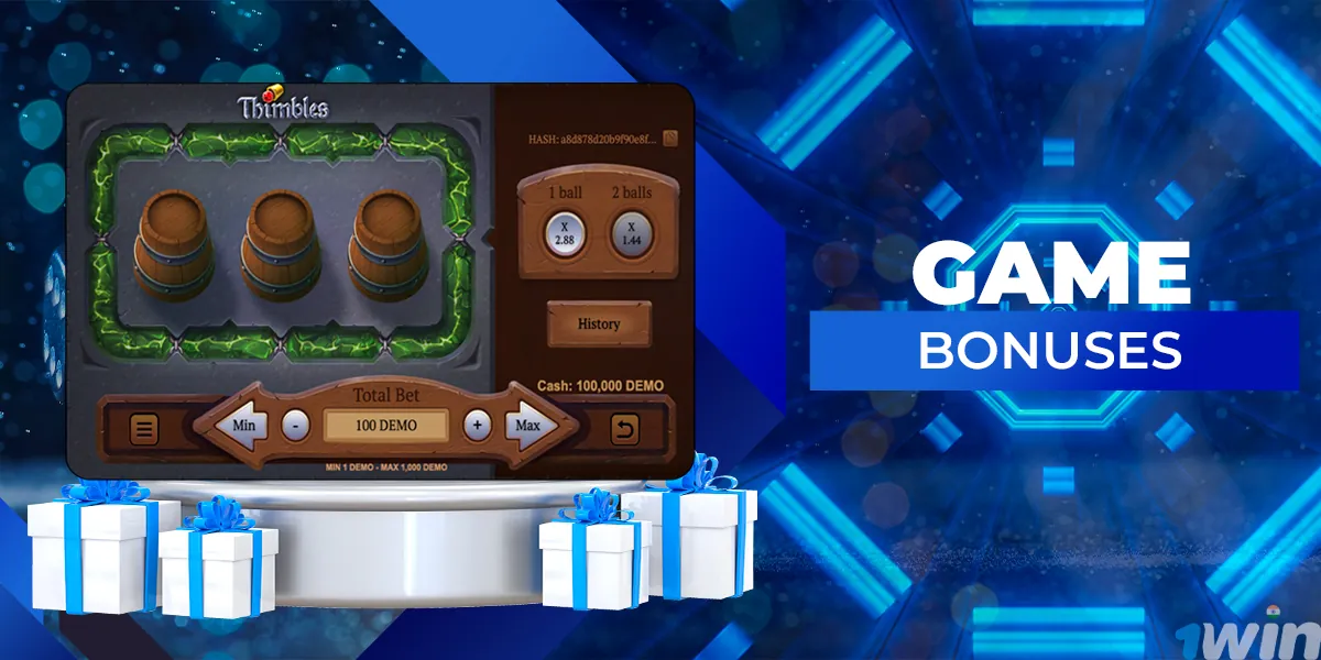 different game bonuses