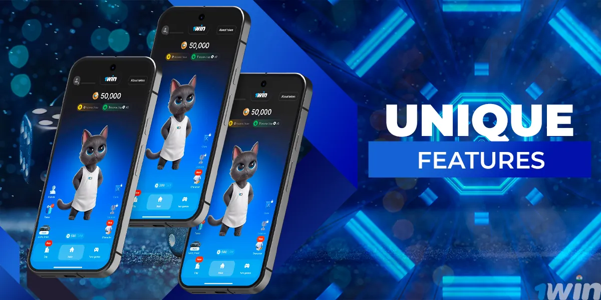 Unique features of the token