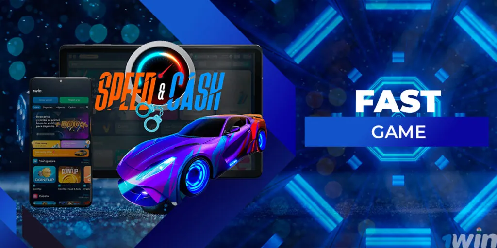 Fast game on the 1win website.