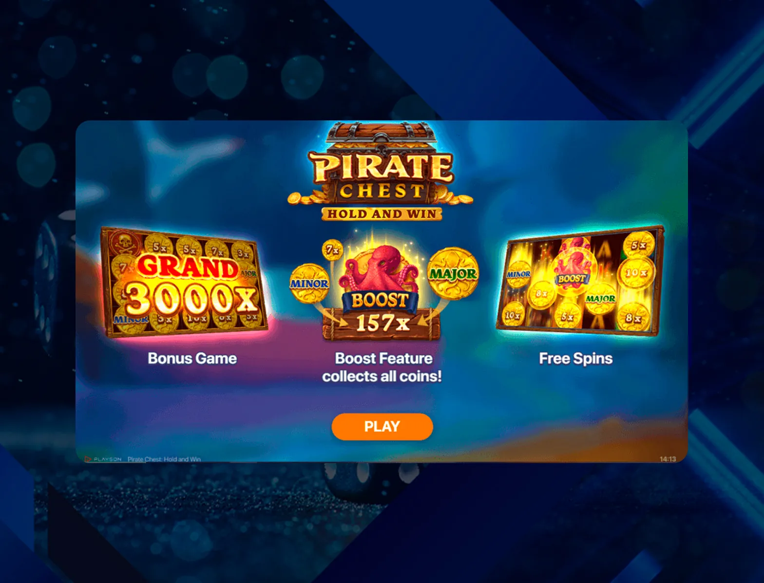 Choose your gaming bonus.