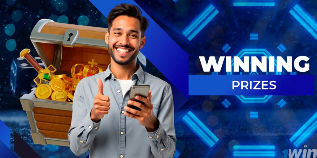 The prize for winning.